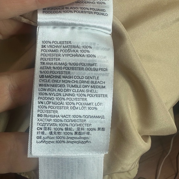 Kangol x H&M Tan Puffer Coat - Picture 12 of 14